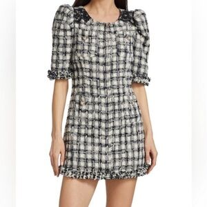 NWOT Loveshackfancy Hermosa Tweed Dress